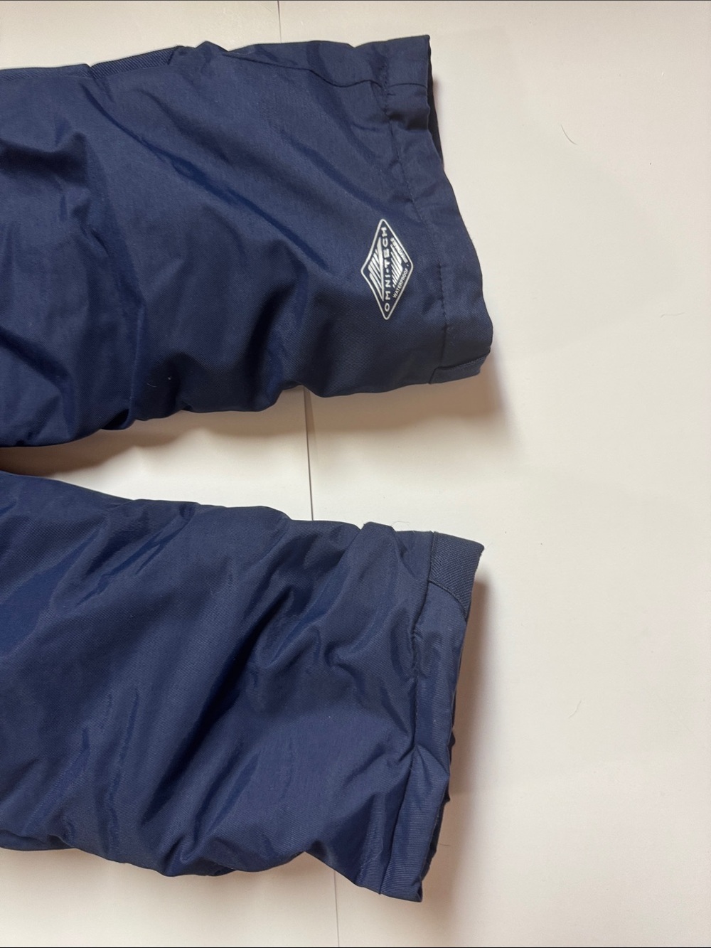 Columbia Kids Navy Blue Fleece Top Insulated Snow Bibs 3T - Picture 6 of 7